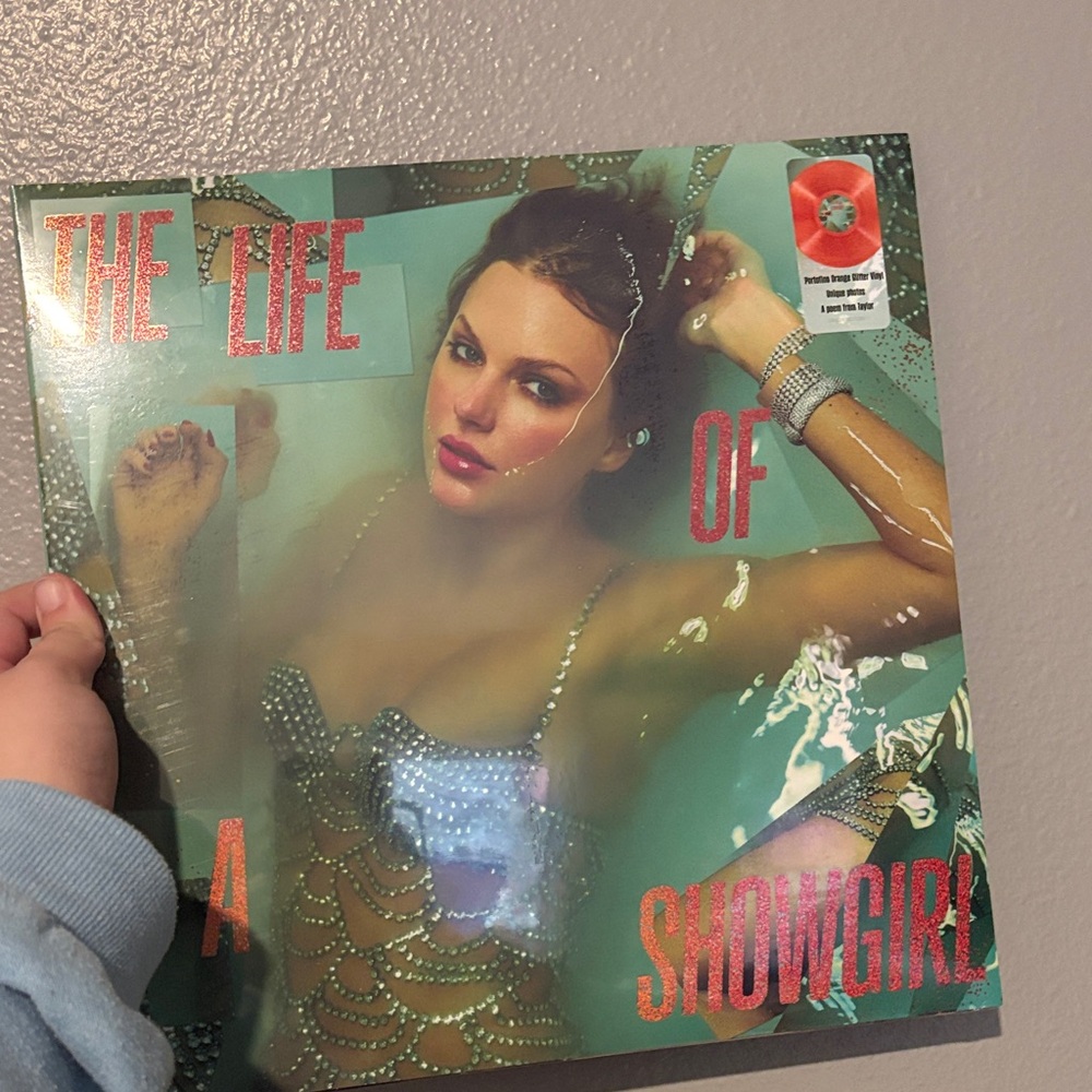 Taylor Swift Vinyl Record—The Life of a Showgirl